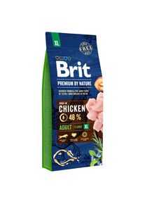15 kg Brit Premium by Nature Adult xl droog hondenvoer