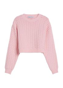 Bershka Sweter dla kobiet różowy pudrowy Rozmiar XS-S