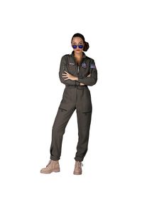 Top pilot flight suit for women