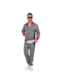 maskworld Hipster tracksuit gray plaid