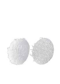 1 Pack - Hook and loop dots set on sheets 10 mm | white
