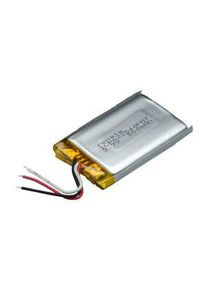 Renata Oppladbar batteripakke ICP, Li-Po, 3.7V, 600mAh, Ledning - ICP622540PMT