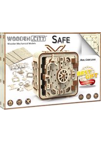 Wooden City Modellbausatz »Safe«, Aus Holz; Made In Europe braun, Holzbausatz »Safe«