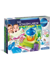 Clementoni® Experimentierkasten »Galileo, Das Schleim-Labor«, Made In Europe bunt, Flüssigkeiten noch origineller und interessanter mit Glitter,...