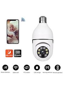 LED-Glühbirne Licht HD 1080p IP-Kamera Wireless Panorama Home Security Wifi Smart Bulb Nachtsichtkamera