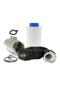 Kit extracteur d'air silencieux S&P TD-Silent 300m&sup3;/h &oslash;125mm - 2 vitesses