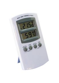Thermom&egrave;tre digital & hygrom&egrave;tre avec m&eacute;moire