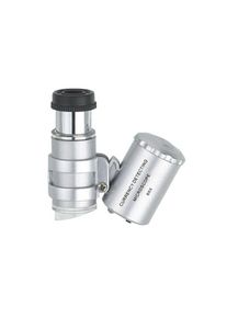 Microscope avec éclairage LED grossissement x60