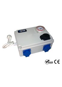 Programmateur d'&eacute;clairage 4 x 600W watts + prise chauffage TBOX