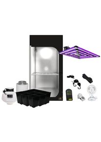 Secret Jardin 90x90x178cm kit complet LED Lumatek ATS300W PRO