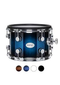 drum-tec pro 3 Tom Tom - Gr&ouml;&szlig;e Piano White 12" x 8"