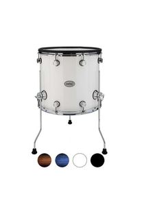 drum-tec pro 3 Floor Tom - Größe Piano Black 14" x 13"