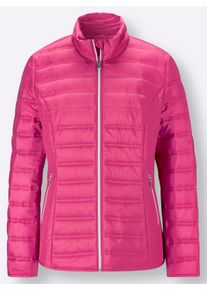 Dames Licht gewatteerde jas in fuchsia ,maat 36, WITT, 100% Polyester. Wattering: 100% Polyester