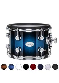 drum-tec pro 3 Tom Tom - Taille Piano White 10" x 7,5"