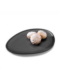 MBH - MAQUINARIA BAR HOSTELERÍA MBH - Piatto da presentazione professionale in melamina "Terra" ø 44,5 x 35 cm / H 1,5 cm per bar, ristorante e