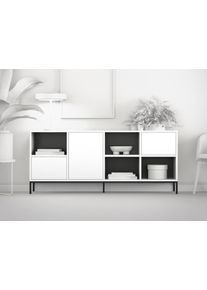 Pickawood Sideboard avec pieds en métal MDF mélaminé