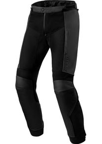 Revit Ignition 4 H2O, leder/textiel broek waterdicht , kleur: Zwart , maat: Kort 54