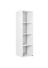 Casaria® Libreria Skylar Bianco106x30x30cm