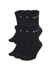 Nike Heren Sportsokken 'Everyday Cushioned' zwart / wit 34-38