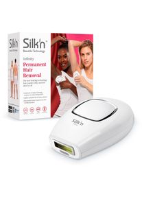 Silk'n Silk'n Hpl-Haarentferner »Silk`N Infinity«, 400.000 Lichtimpulse, Für Alle Haut- Und Haarfarben Geeignet weiß, Dauerhafte Haarentfernung für Körper...