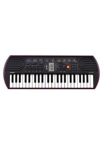 Casio Keyboard »Mini-Keyboard Sa-78«, Mit 44 Minitasten schwarz, Mit 100 neue Klangfarben