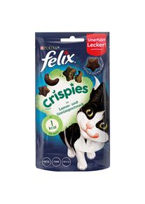 45g Friandises FELIX Crispies, viande et légumes - Friandises pour Chat
