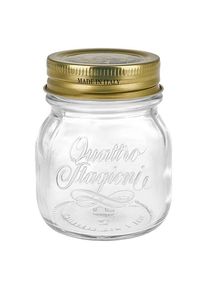 Inmaakpot 150ml | Quattro Stagioni | Voorraadspot | Weckpot | Opslagpot | Mason Jar | Conservenpot van Bormioli Rocco | Met Deksel