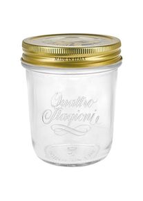 Inmaakpot 320ml | Quattro Stagioni | Voorraadspot | Weckpot | Opslagpot | Mason Jar | Conservenpot van Bormioli Rocco | Met Deksel