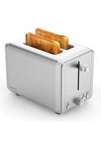 SOGO Tostapane doppia fessura / 2 fette / 925w / acciaio inox / funzione scongelamento e riscaldamento/ bianco