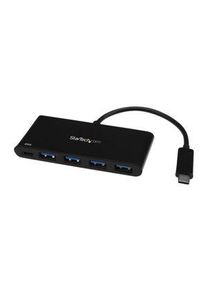 StarTech.com Docking station, Spina USB-C, Alimentazione tramite bus, 60W, Porte totali 5 - HB30C4AFPD