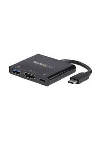 StarTech.com Docking station, Spina USB-C, Alimentazione tramite bus, 60W, Porte totali 3 - CDP2HDUACP