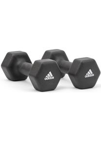 adidas Performance Hantel, 2 X 2 Kg schwarz, Neopren-Beschichtung