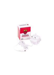 Raspberry Pi Raspberry Pi - Ladegerät, 5 V, 3 A, USB-C, UK-Stecker, weiss - RPI4 PSU UK WHITE
