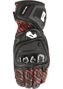 Richa Savage 3, gloves , color: Black/Red , size: XL