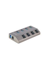 StarTech.com USB-keskitin, USB-B-liitäntä, 3.0, USB Ports 4, USB-A-liitäntä - 5G4AIBS-USB-HUB-EU
