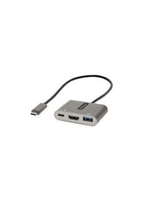 StarTech.com Telakointiasema, USB-C-pistoke, Väyläkäyttöinen, 100W, Portit yhteensä 3 - CDP2HDUACP2