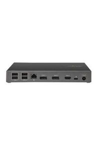 StarTech.com Telakointiasema, USB-C-liitäntä, Itsekäyttöinen, 100W, Portit yhteensä 13 - DK31C2DHSPDUE