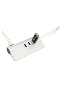 EXSYS USB-keskitin, USB-C-liitäntä, 3.0, USB Ports 3, USB-A-liitäntä / RJ45-naarasliitin - EX-1132-N