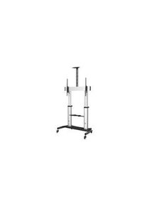 StarTech.com Bærbart rullende TV-stativ, Frittstående, 100kg, 100" (2.5 m), Støttede skjermer - 1, Sølv - STNDMTV100