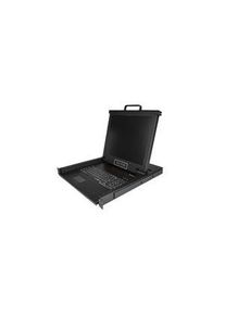 StarTech.com KVM-konsoll med utskiftbar adapter, 17" (43 cm), 1280 x 1024, 5:4, US Engelsk, QWERTY - RKCONS1701