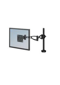 Fellowes Justerbar skjermarm, Klemme / Malje, 10kg, 32" (81.3 cm), Støttede skjermer - 1, Svart - 8041601