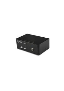 StarTech.com KVM-switch med USB-hub, 2-port, 2560 x 1600, DisplayPort - USB-A / USB-B - SV231DPDDUA