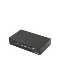 StarTech.com 4-port DisplayPort KVM-svitsj med lyd og USB-hub, 3840 x 2160, DisplayPort - USB-A - SV431DPU3A2