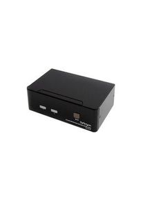 StarTech.com KVM-switch med USB-hub, 2-port, 1920 x 1200, DVI-I - USB-A - SV231DVIUA