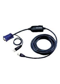 Aten KVM-adapterkabel USB, 1x RJ45 kontakt, utvendig - 1x USB-C kontakt, utvendig / 1x SPHD kontakt, utvendig - KA7970