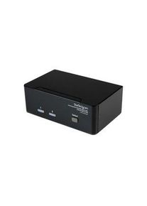 StarTech.com KVM-switch med USB-hub, 2-port, 1920 x 1200, DVI-I - USB-A - SV231DD2DUA