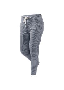 Stehmann denim stripes joggpants, 38 - blauw/wit, in Baumwolle