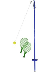 BEST Sporting Softtennis-Schläger »64010 Circletennis - Twistball «, (Set, 4 Tlg.), Mit Stange Und Ball blau, 1 pulverbeschichtete...