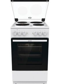 Gorenje Elektro-Standherd »Ge5A22Wh«, Ge5A22Wh, Aqua Clean weiß, Energieeffizienzklasse A (A+++ bis D)