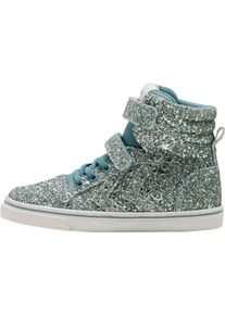 Hummel Sneakers groen / zilver 32